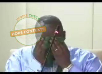 Non, cette vidéo d’un ministre nigérien en pleure est hors contexte