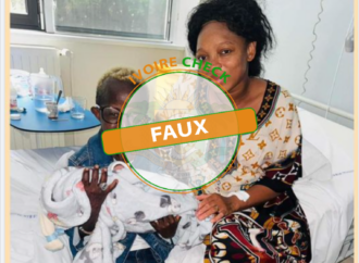 FAUX : cette photo ne montre pas l’artiste guinéen Grand-P et son nouveau-né