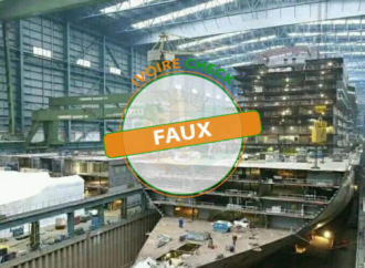 FAUX : Cette photo n’a aucun lien avec une usine de fabrication de bateau de croisière au Mali