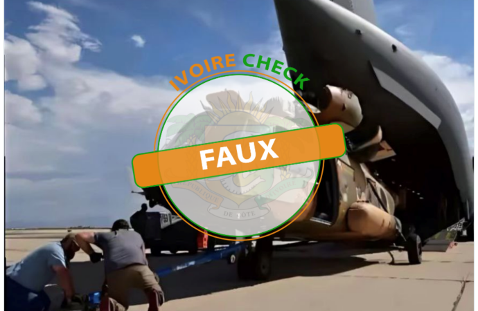 FAUX : Ces images ne montrent pas une acquisition d’armement de l’armée malienne à l’aéroport de Bamako