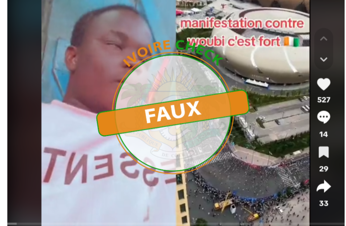 FAUX : Cette vidéo n’a aucun lien avec une manifestation des ivoiriens  contre les homosexuels en Côte d’Ivoire